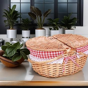 美品　Vintage picnic basket Vintage Picnic Basket | Pop-up Picnic
